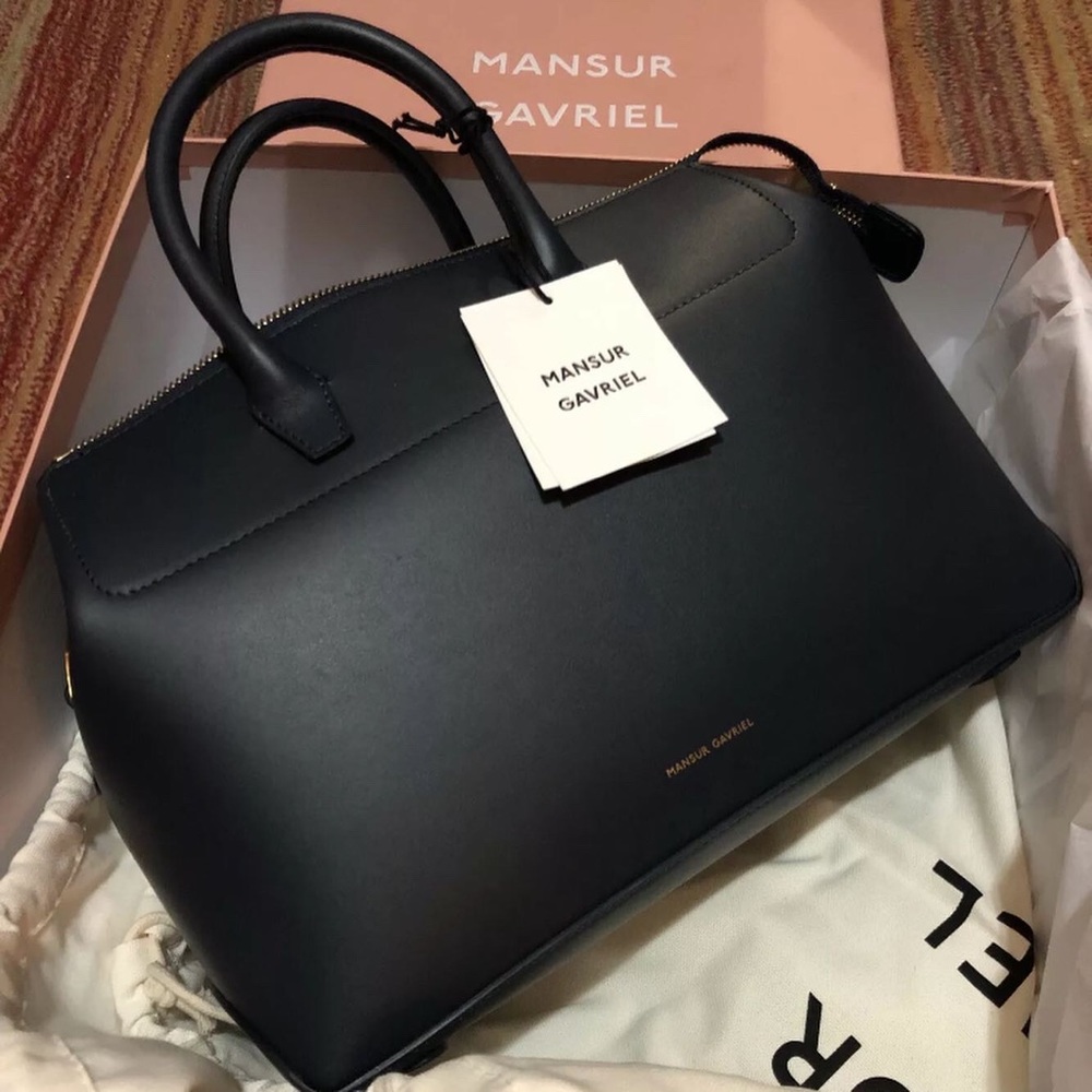 New Mansur gavriel calf mini travel cross body bag - Picture 1 of 8